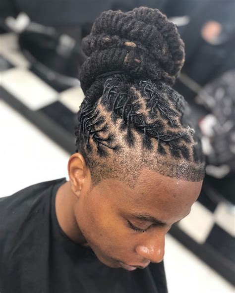 braid dread hairstyles for men|dreadlock updo styles for men.